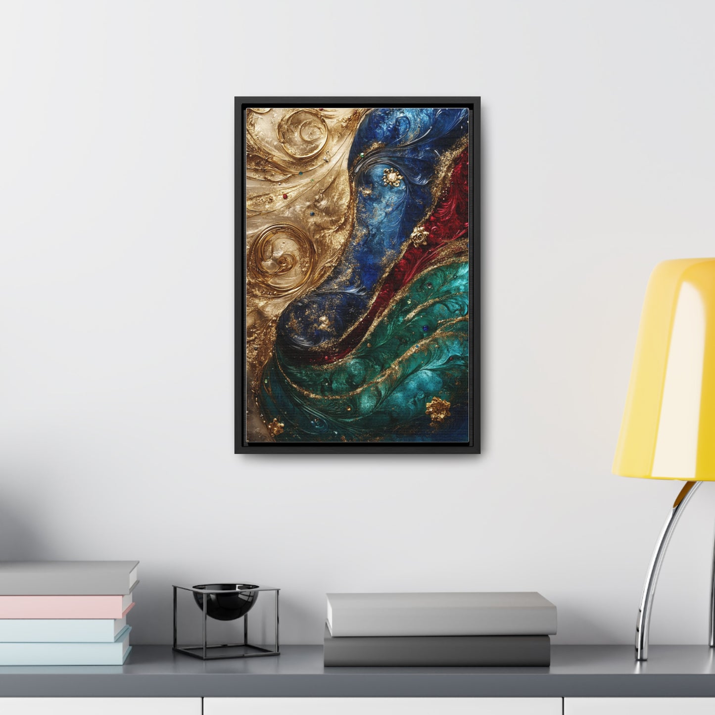 Canvas Wraps - Sophisticated Jewel Tone Artwork