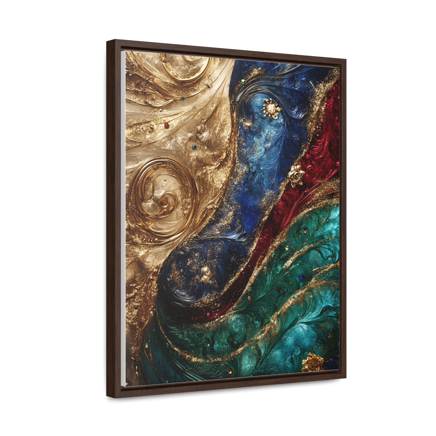 Canvas Wraps - Sophisticated Jewel Tone Artwork