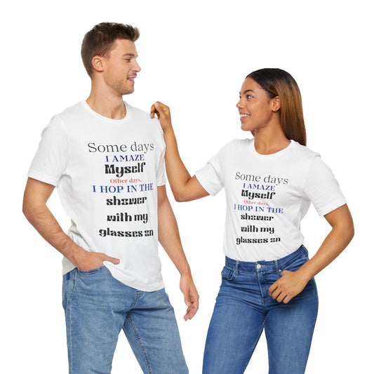 Humorous Short Sleeve Tee