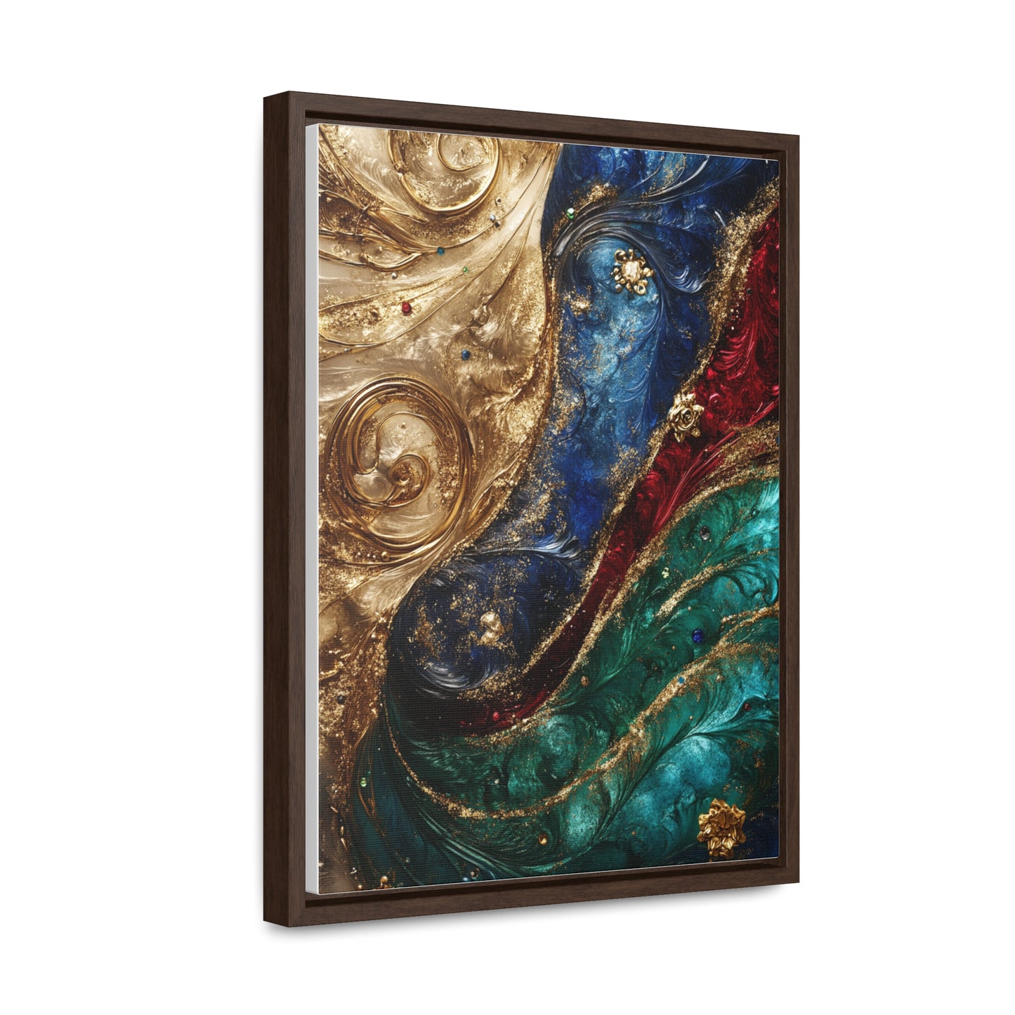 Canvas Wraps - Sophisticated Jewel Tone Artwork