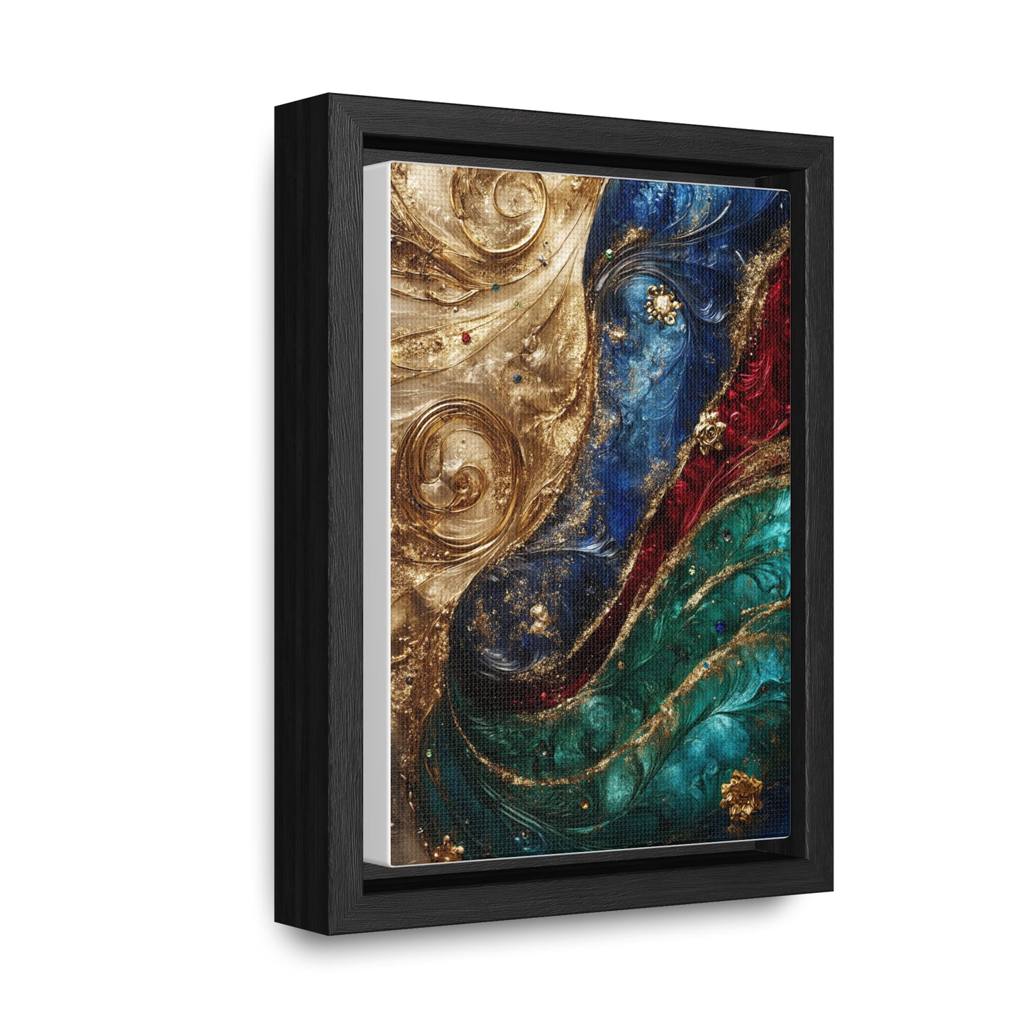 Canvas Wraps - Sophisticated Jewel Tone Artwork