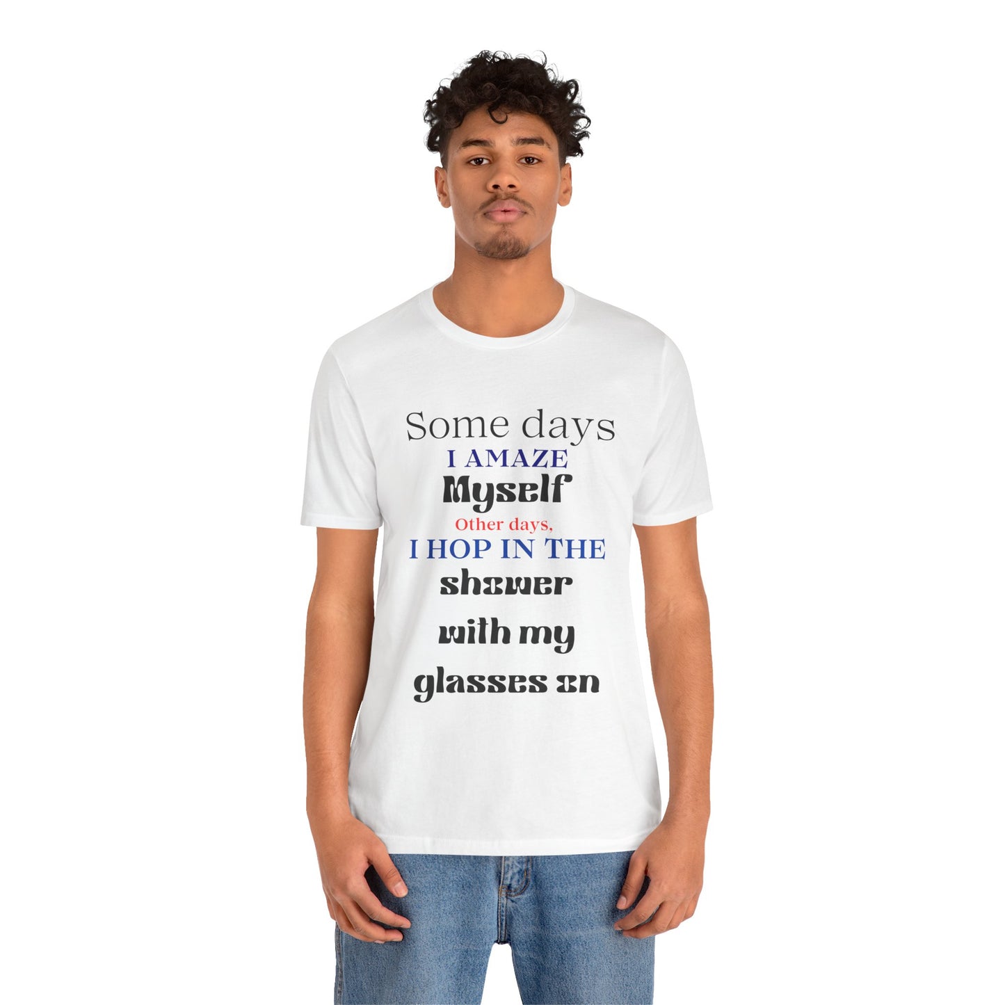 Humorous Short Sleeve Tee