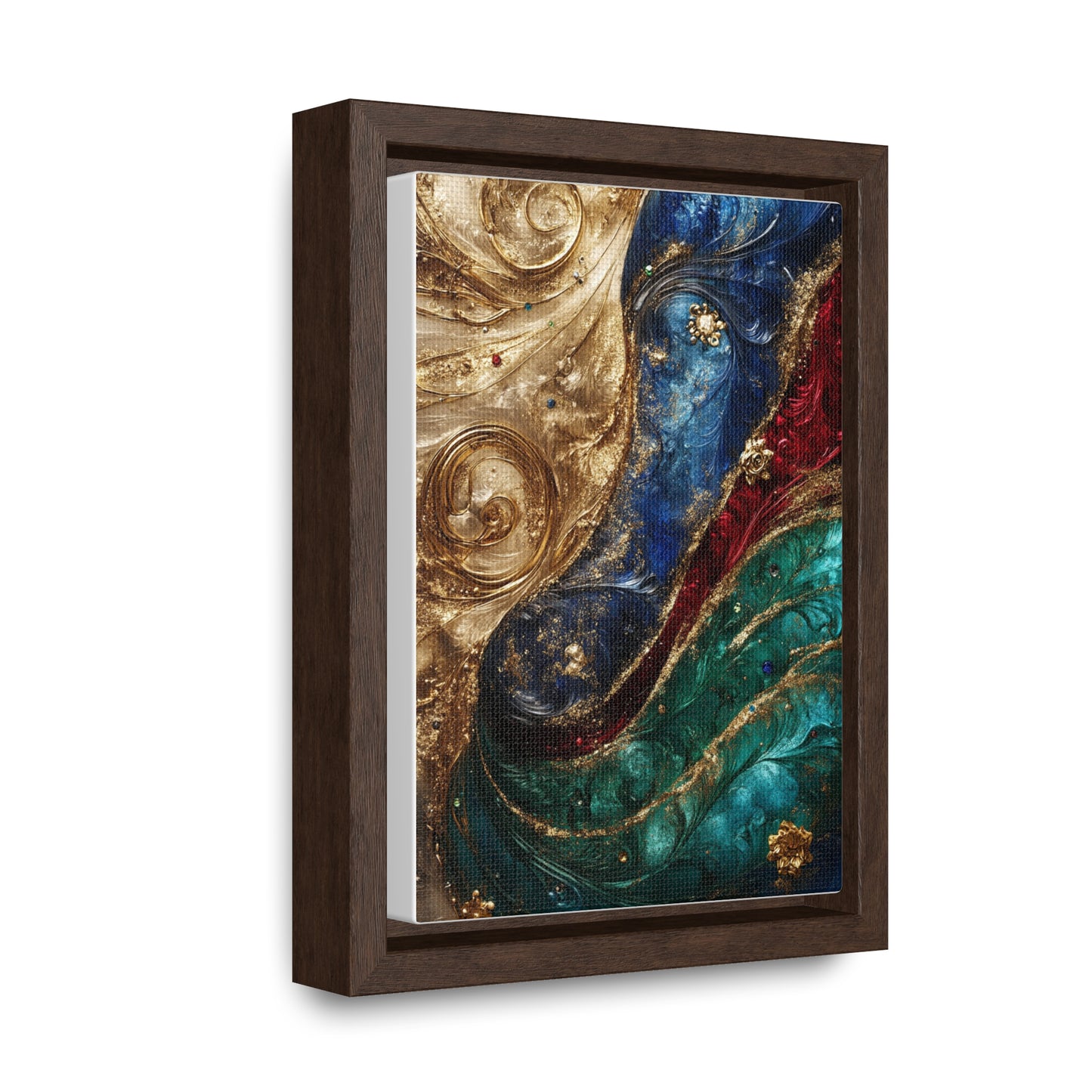 Canvas Wraps - Sophisticated Jewel Tone Artwork