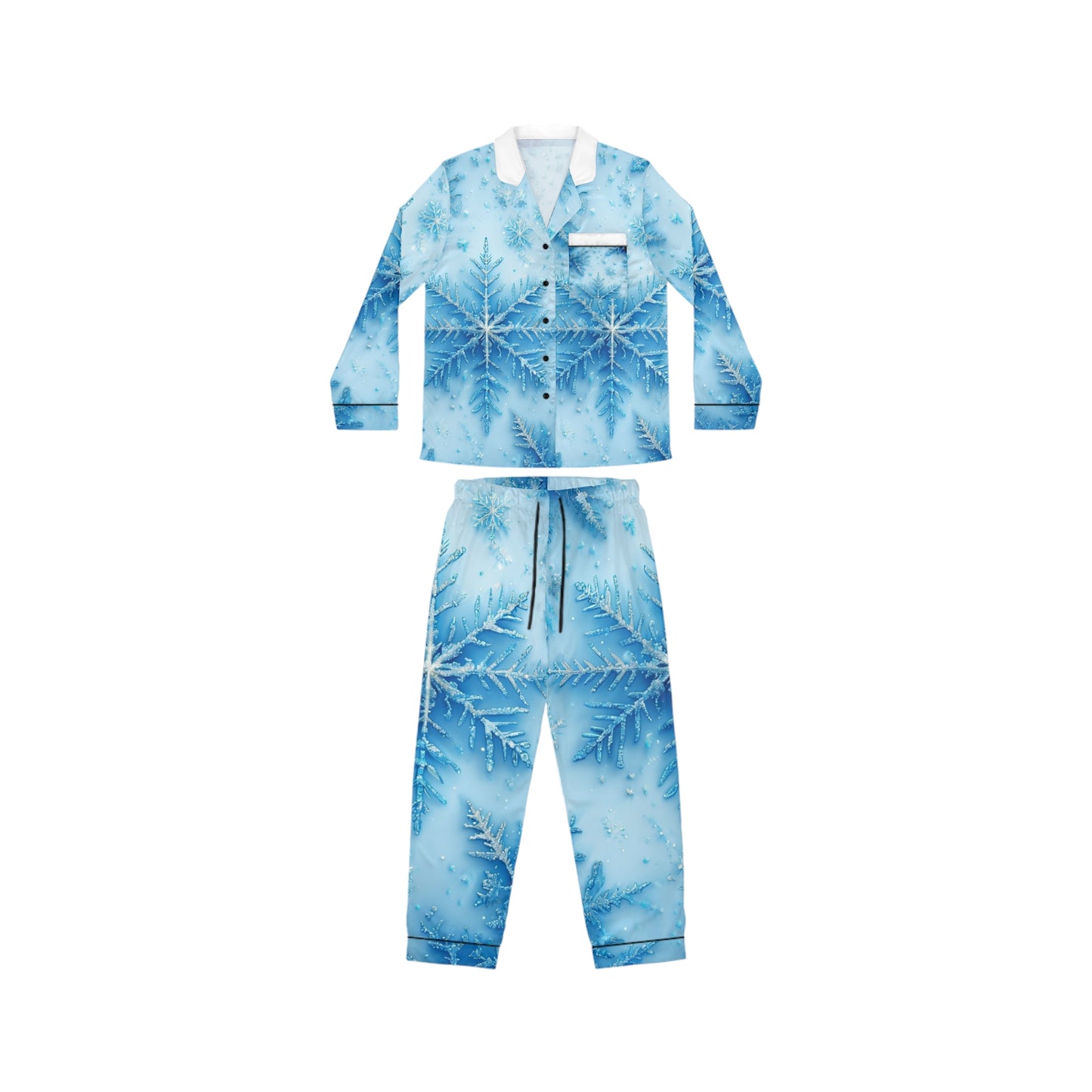 Satin Pajamas Winter Wonderland Set