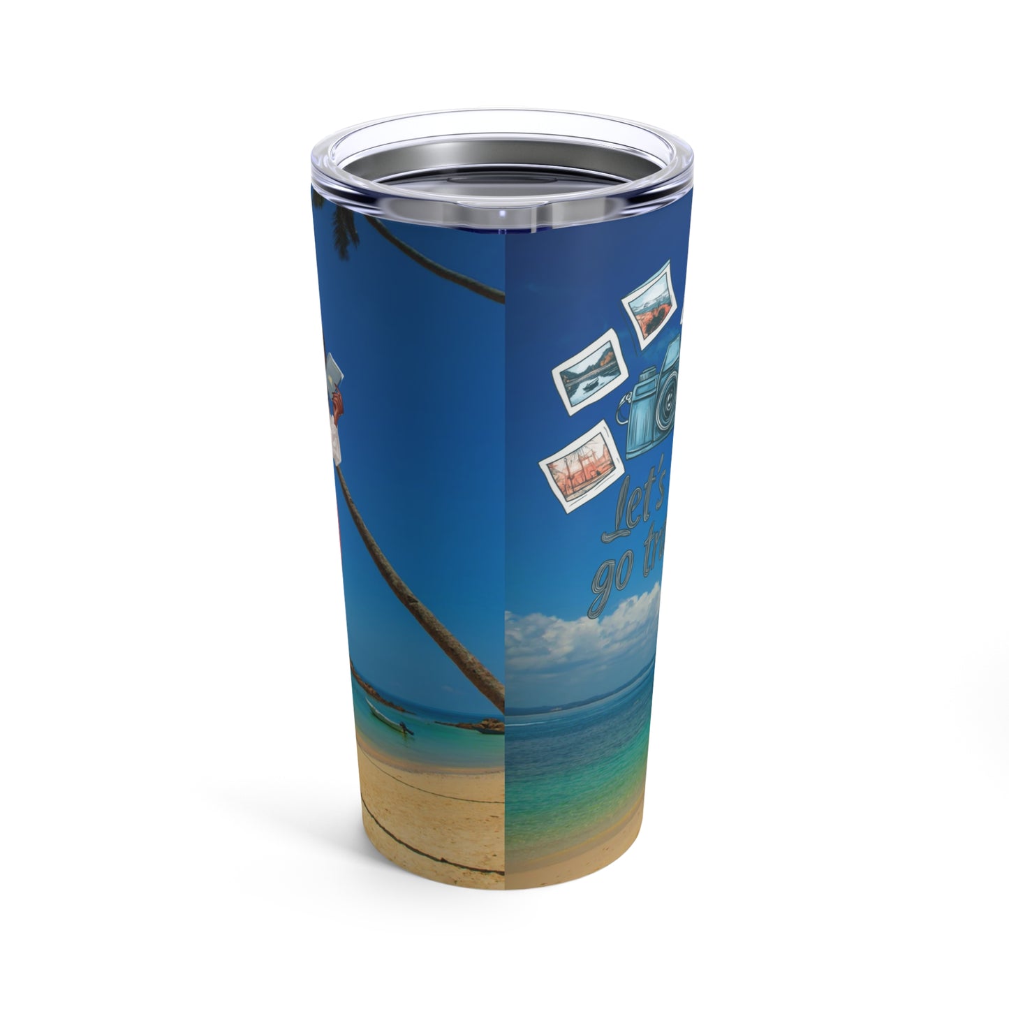 Fun Holiday Getaway Tumbler 20oz