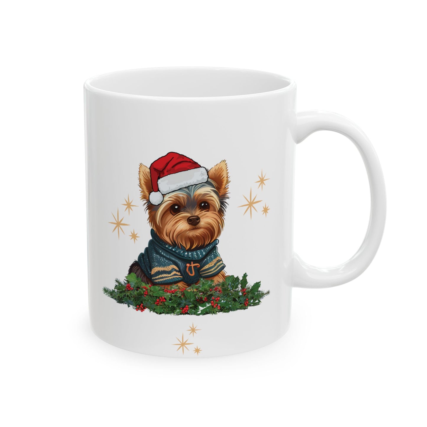 Holiday Ceramic Mug, (11oz, 15oz)