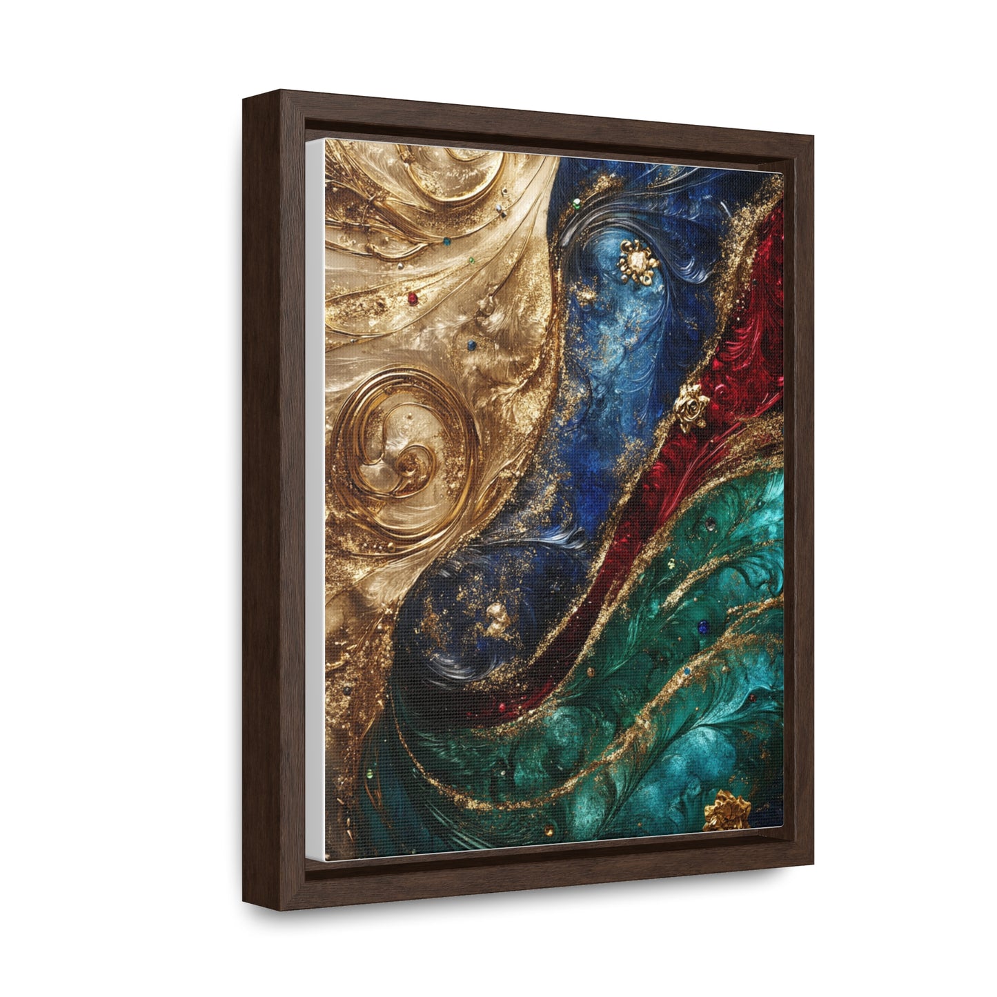 Canvas Wraps - Sophisticated Jewel Tone Artwork