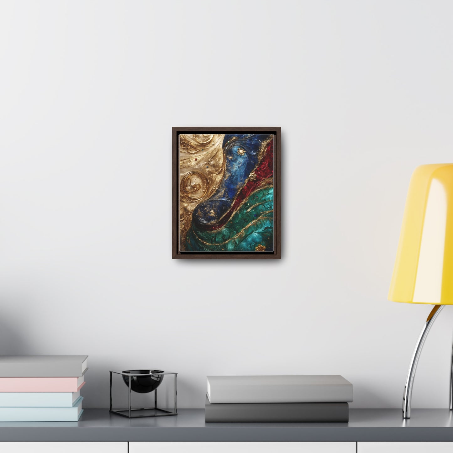 Canvas Wraps - Sophisticated Jewel Tone Artwork