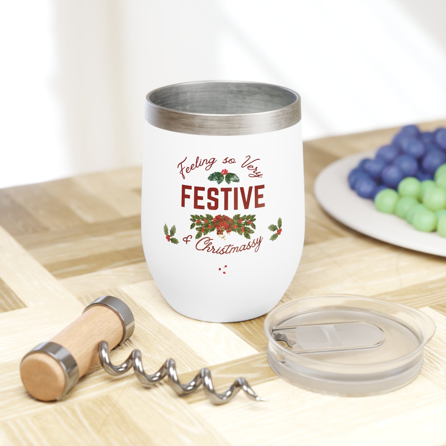 Festive Chill Wine Tumbler