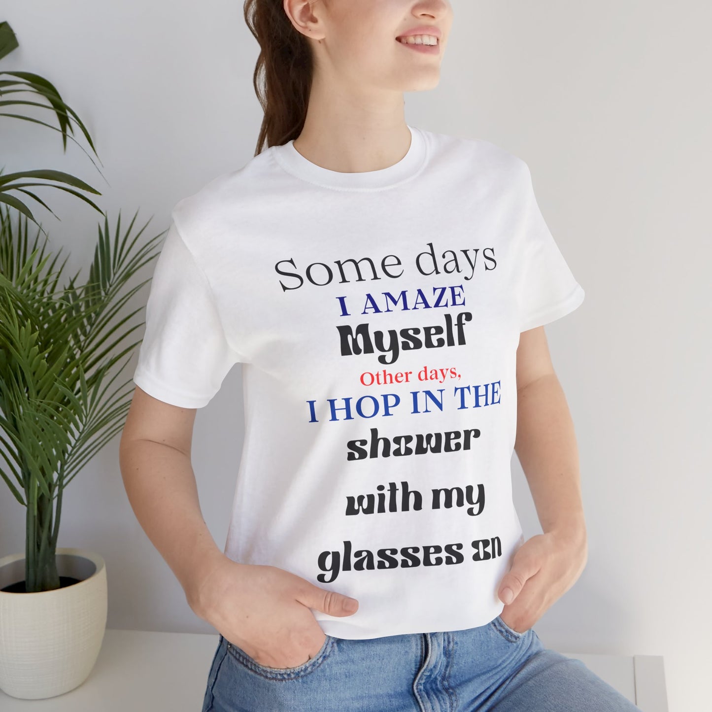 Humorous Short Sleeve Tee