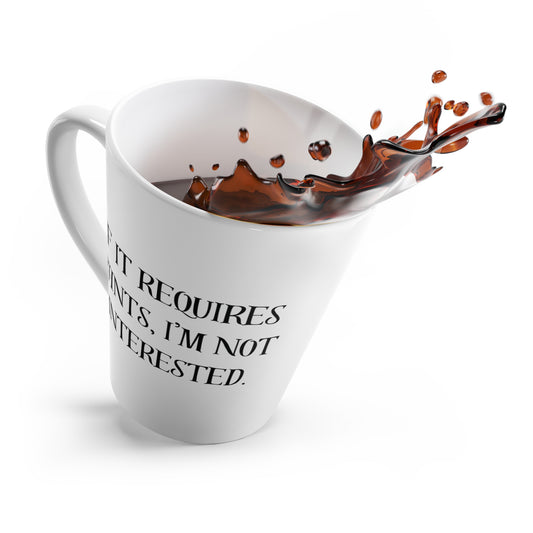 Introvert Latte Mug