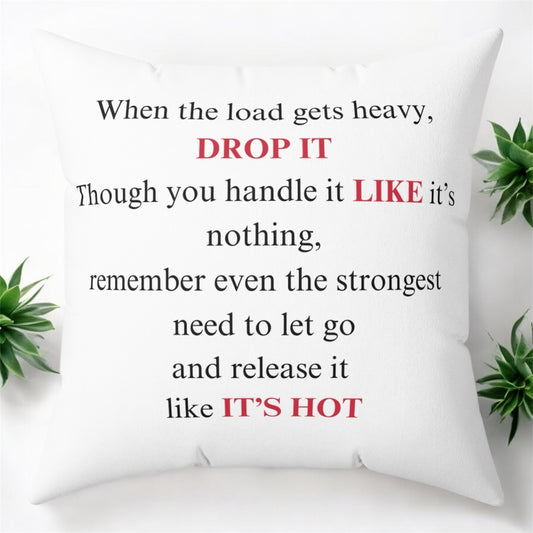 Funny Motivational Pillow