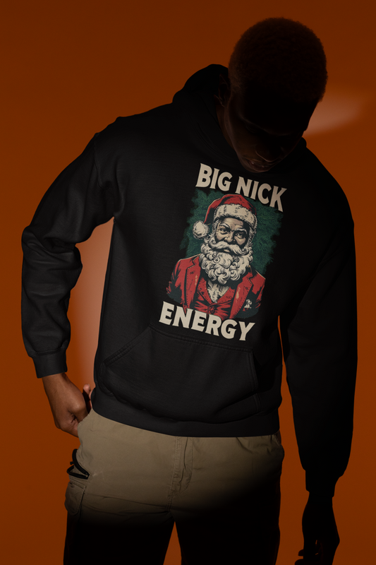 Christmas Santa Claus Big Nick Energy Crewneck Sweatshirt