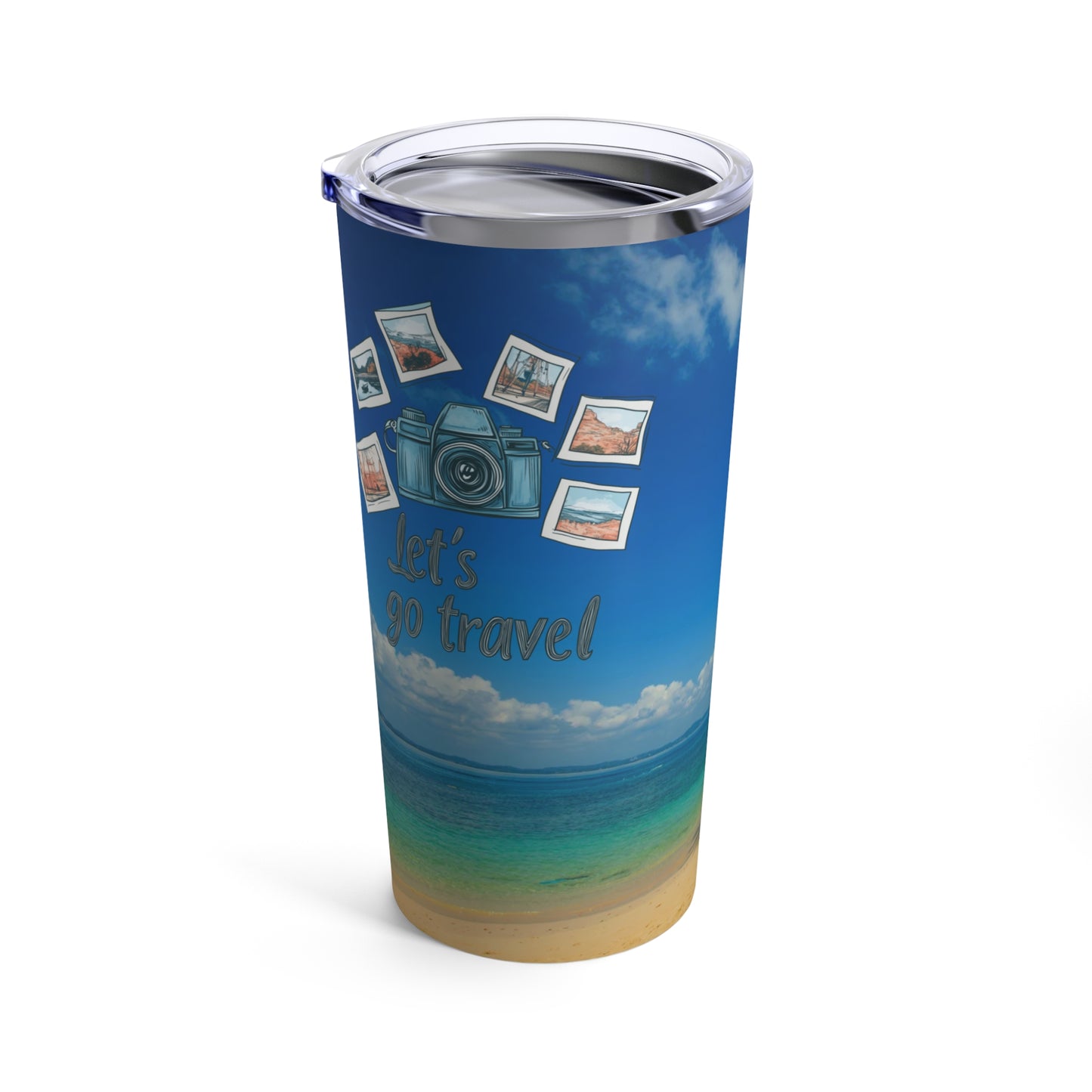 Fun Holiday Getaway Tumbler 20oz