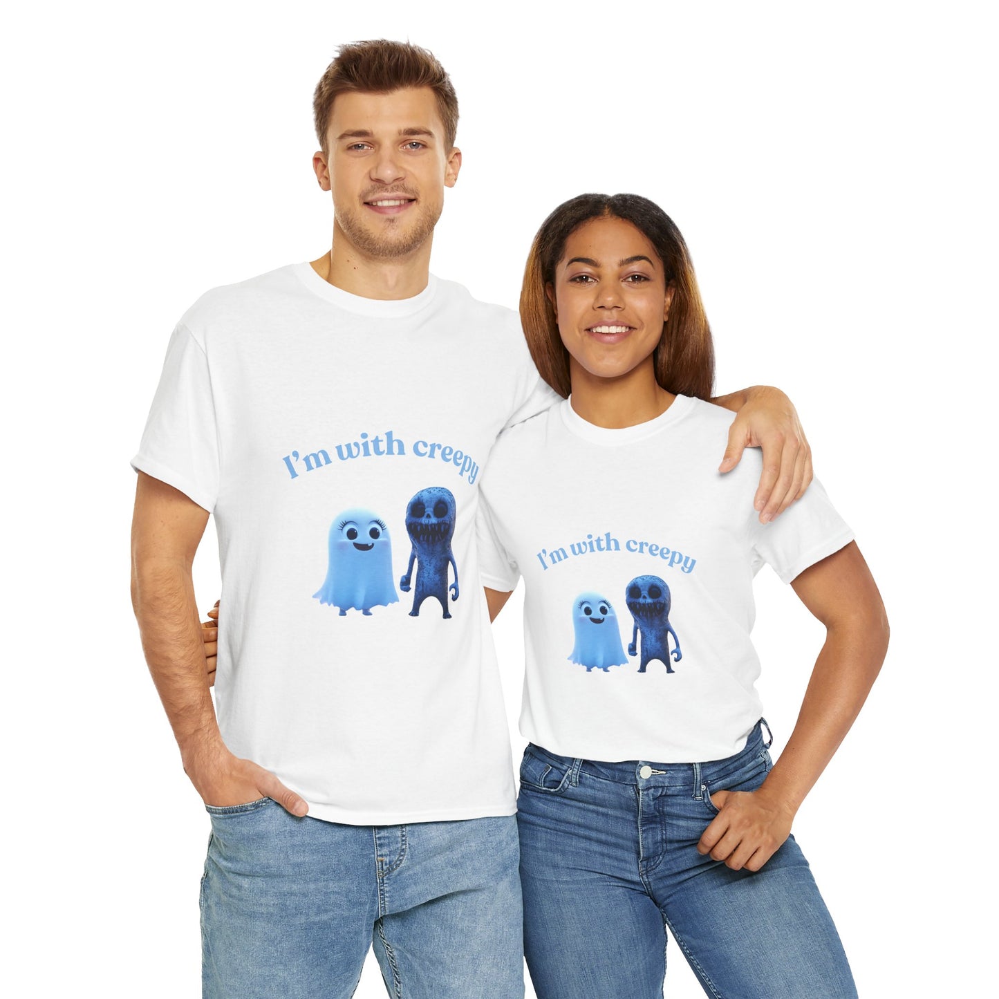 Creepy Ghost and Monster Tee Shirt