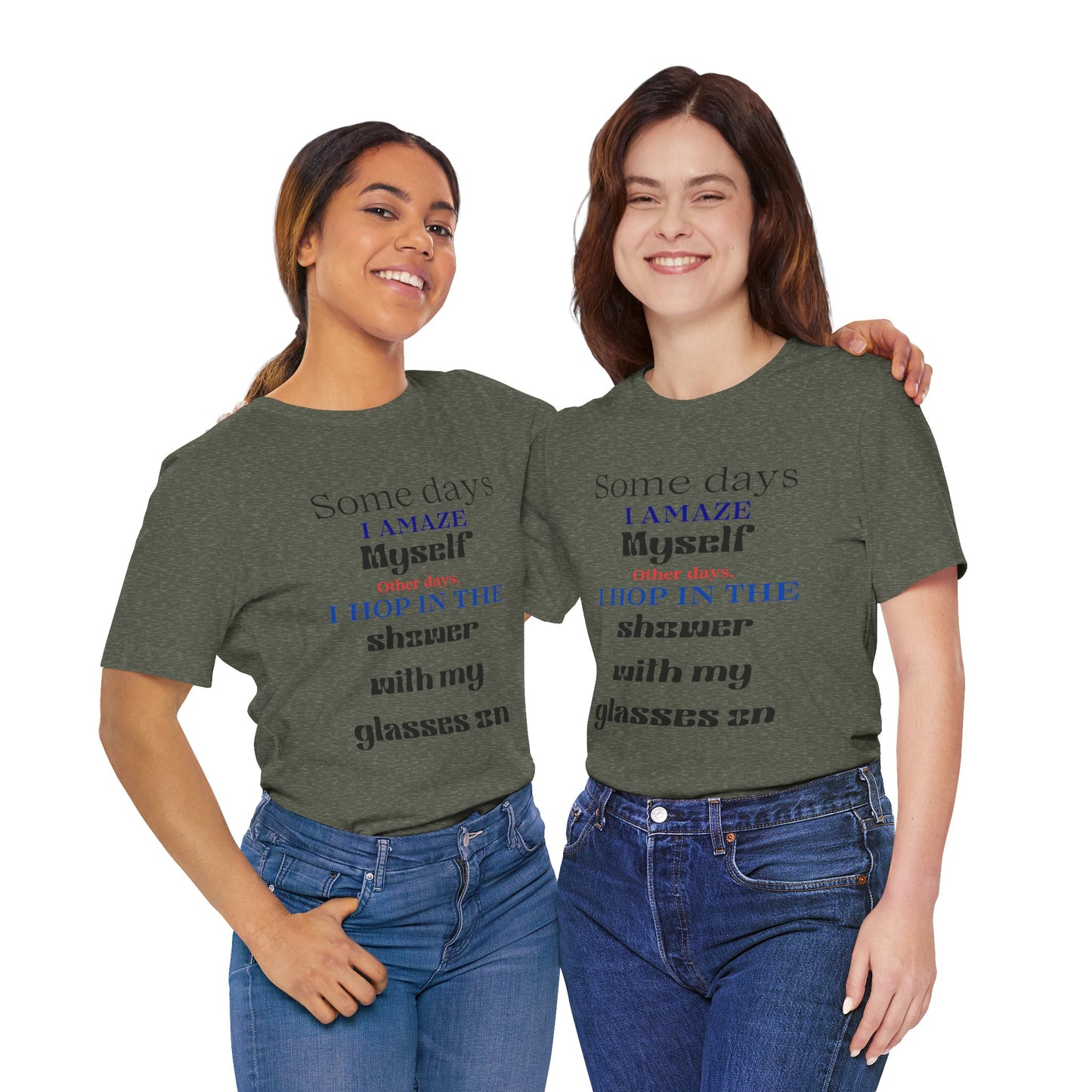 Humorous Short Sleeve Tee