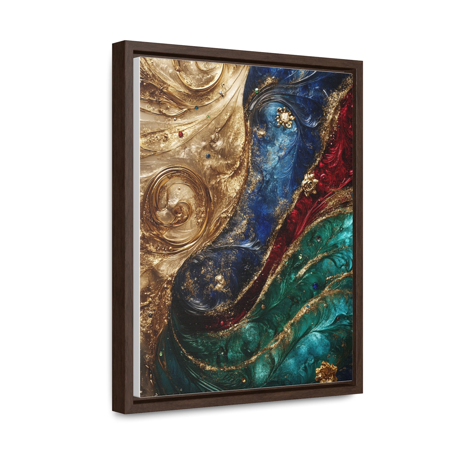 Canvas Wraps - Sophisticated Jewel Tone Artwork