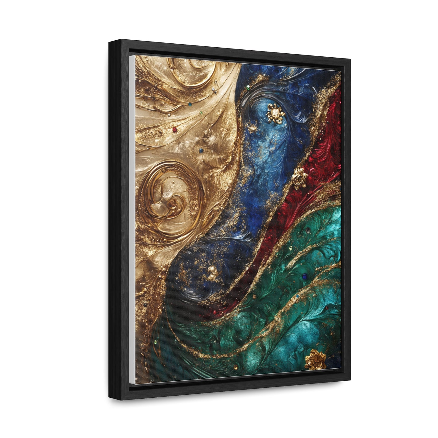 Canvas Wraps - Sophisticated Jewel Tone Artwork