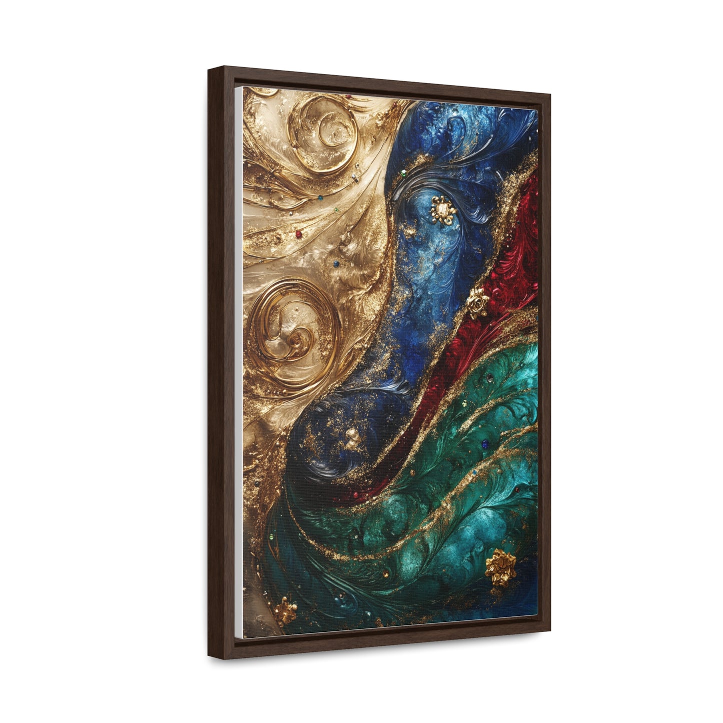 Canvas Wraps - Sophisticated Jewel Tone Artwork